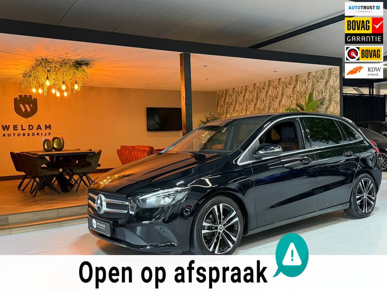 Mercedes-Benz B-klasse - 180 Business Solution|Matrix LED|MBUX|Virtual Cockpit|Half Leder|StoelVW|Elek. Achterklep| - AutoWereld.nl