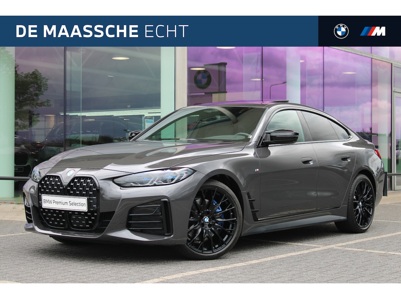 BMW 4-serie Gran Coupé - M440i xDrive High Executive Automaat / Schuif-kanteldak / Laserlight / M Adaptief onderste - AutoWereld.nl