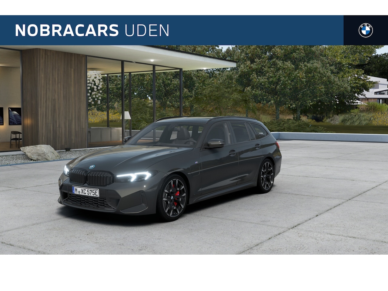BMW 3-serie Touring - 330e M Sport Automaat / Panoramadak / Sportstoelen / Achteruitrijcamera / Adaptieve LED / - AutoWereld.nl