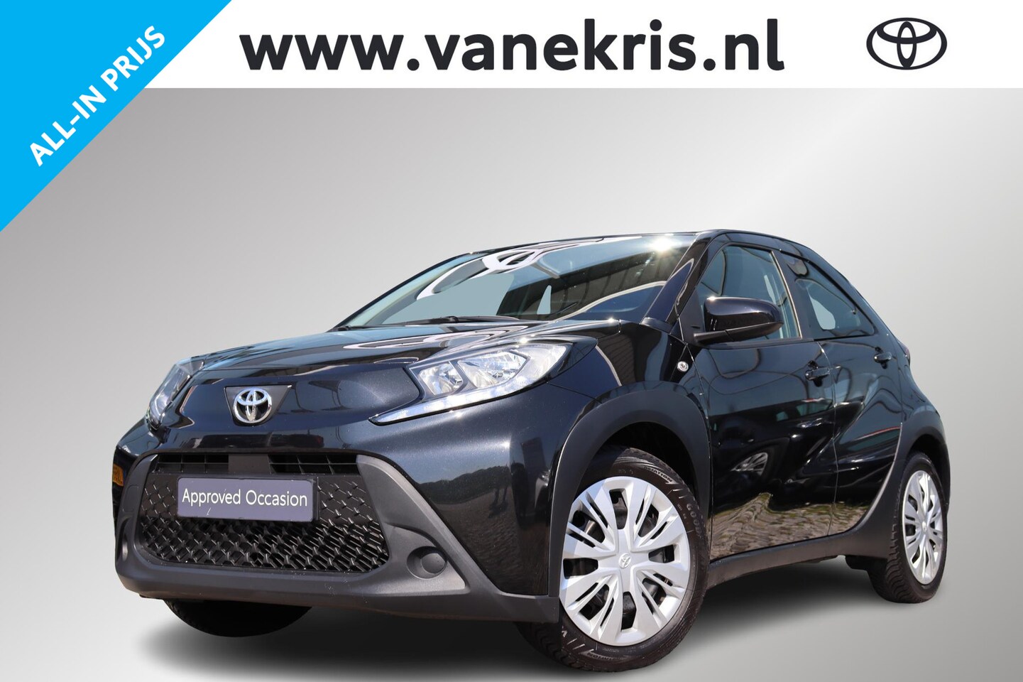 Toyota Aygo X - 1.0 VVT-i Play Apple Carplay Android Auto, ParkeerCamera, Adaptieve Cruise Control, Snelhe - AutoWereld.nl