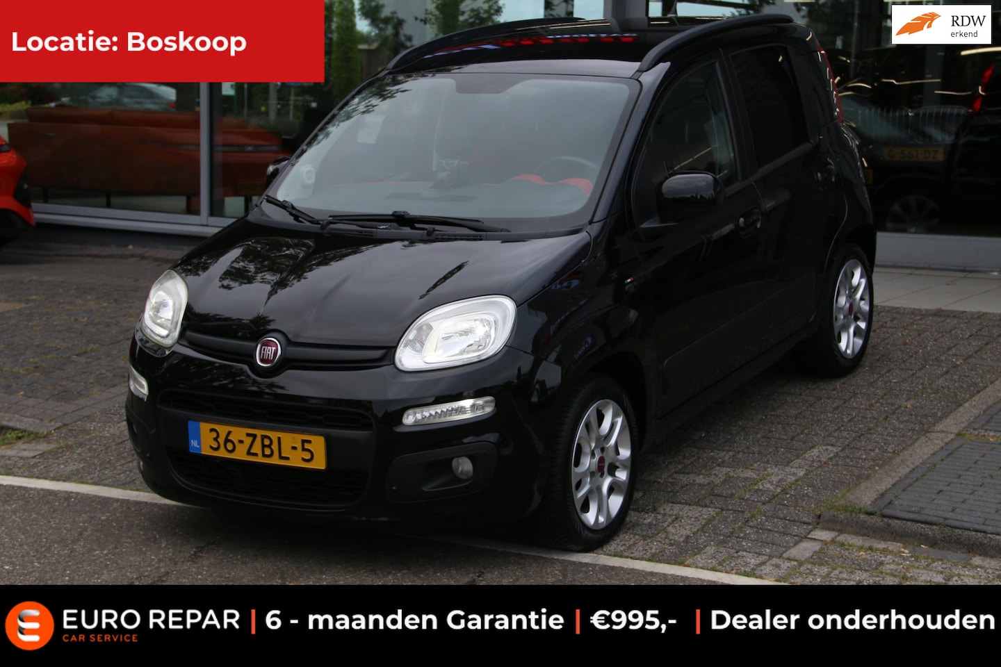 Fiat Panda - 0.9 TwinAir Lounge NIEUWE MODEL! - AutoWereld.nl