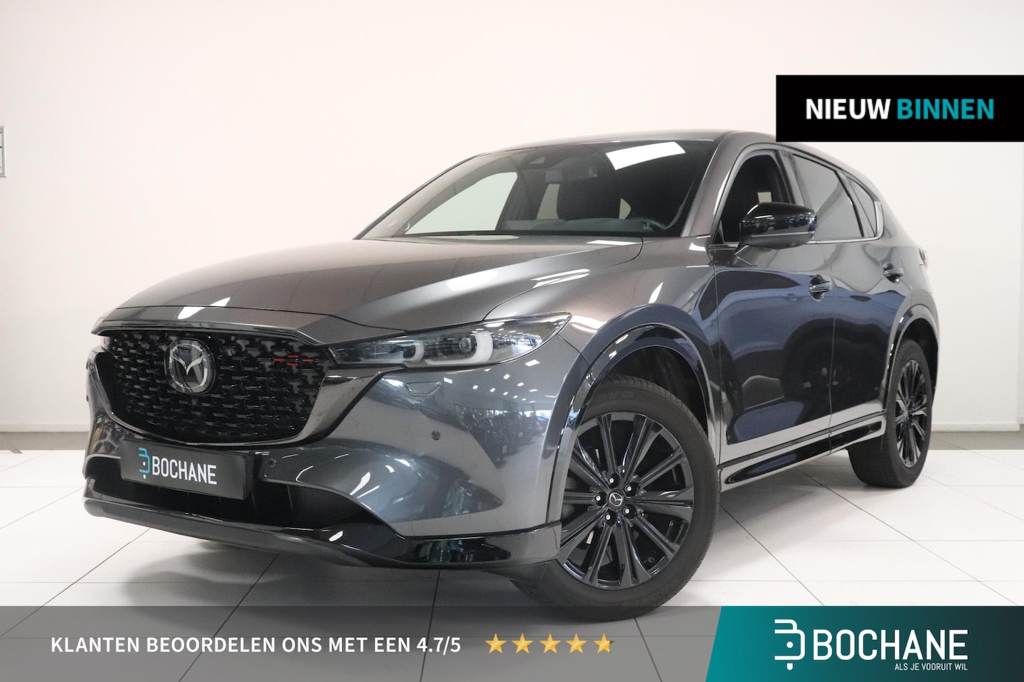 Mazda CX-5 - 2.0 e-SkyActiv-G M Hybrid 165 Takumi | 360° Camera | BOSE | Adaptieve cruise | Memory | Le - AutoWereld.nl