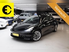 Tesla Model 3 - Long Range AWD 75 kWh | Stoelverwarming | Leder | Pano | Incl.BTW