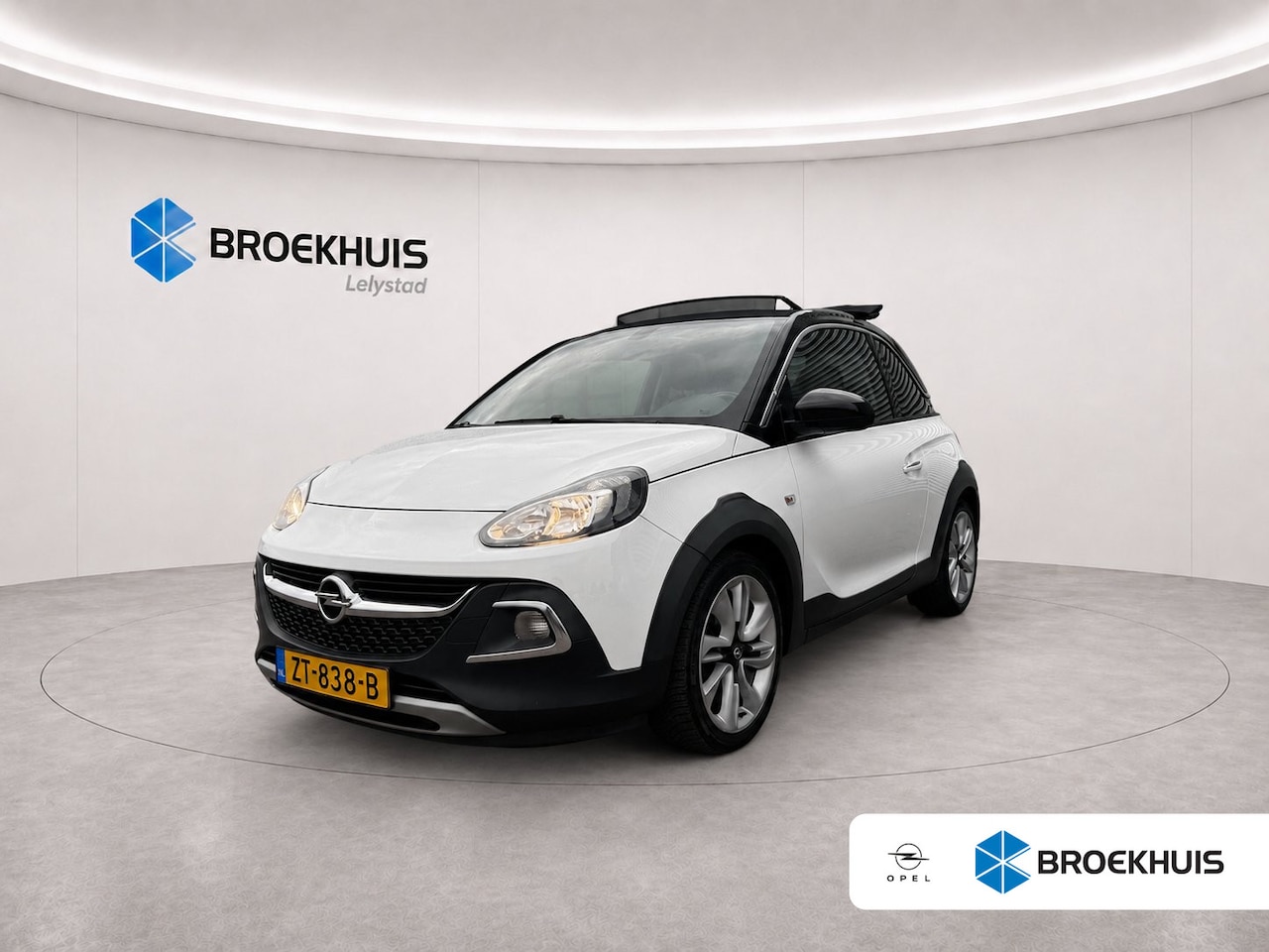 Opel ADAM - Rocks 1.0 TURBO 90PK BLITZ / NAVI / LEDER / CLIMA LED / PDC / 17" LMV / APPLE CARPLAY / AN - AutoWereld.nl