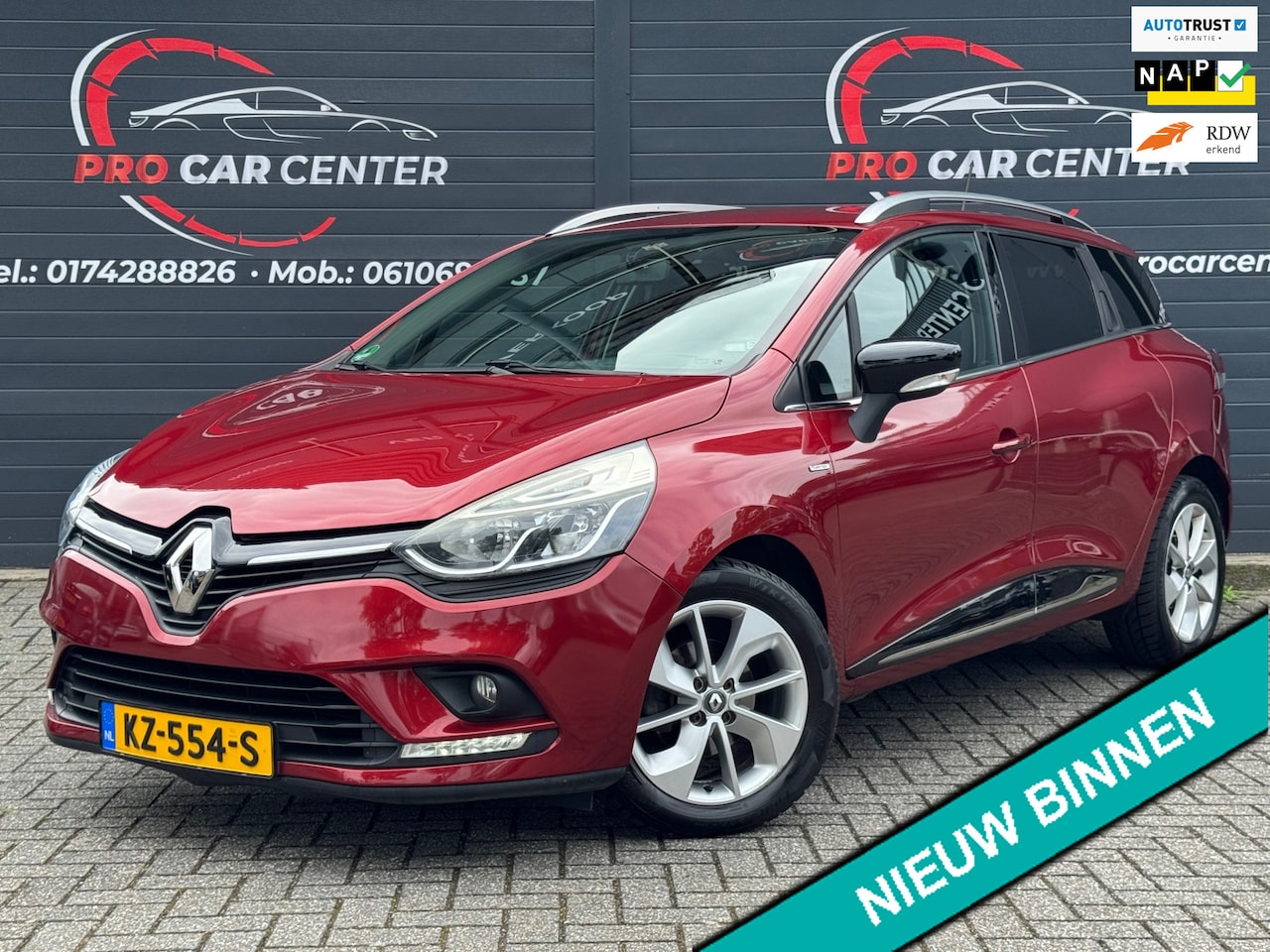 Renault Clio Estate - 0.9 TCe Limited AIRCO | CRUISE | PDC | 2e EIGENAAR | NAVI | EL.RAMEN | NAP | APK| LMV - AutoWereld.nl