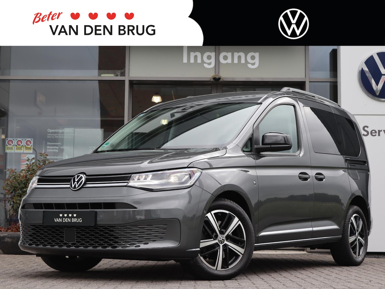Volkswagen Caddy - 1.5 TSI 114 pk DSG Style 5p | Trekhaak | Navigatie | Camera | LED | Climate Control | App - AutoWereld.nl