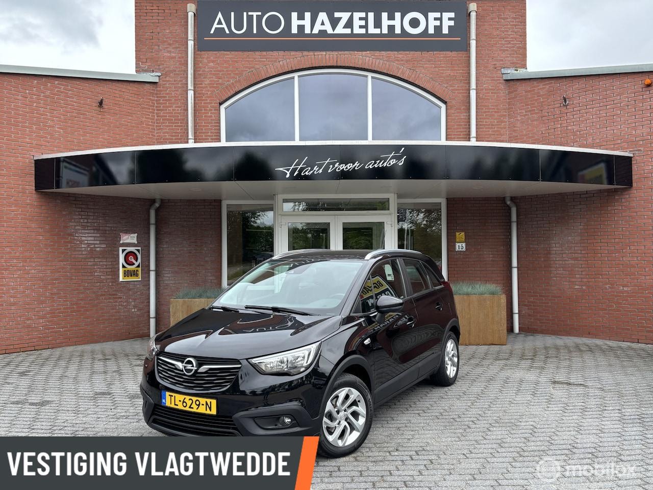 Opel Crossland X - 1.2 Online Edition | Airco | Cruise control | Hoge zit | Distr. riem is al vv | Ndl auto | - AutoWereld.nl