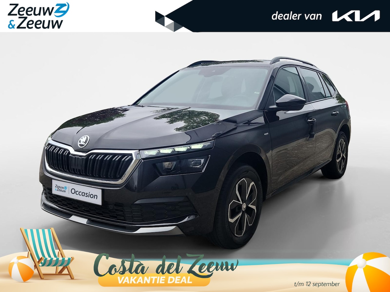 Skoda Kamiq - 1.5 TSI ACT Business Edition | Trekhaak | Camera | Stoelverwarming | ACC | Climate Control - AutoWereld.nl