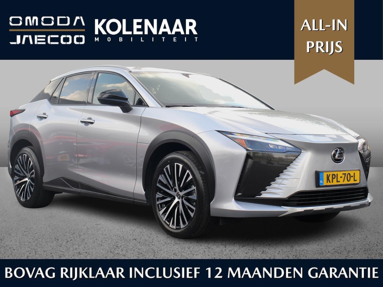 Lexus RZ - 450e Luxury Line 71 kWh | 17% bijtelling | Navi | Keyless | CarPlay | HUD | ECC | 20 inch - AutoWereld.nl