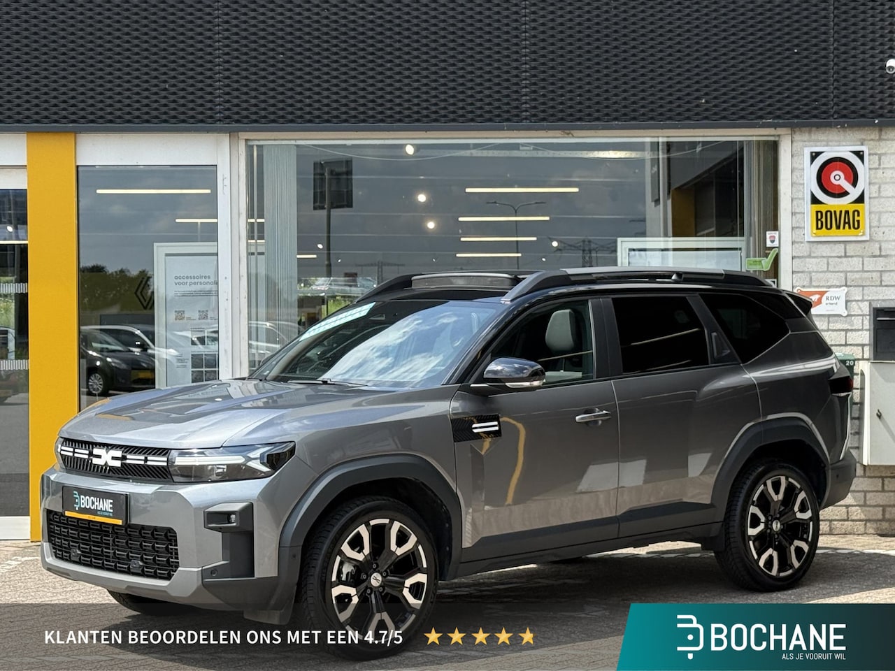 Dacia Bigster - 1.8 Hybrid 155 Launch Edition | Elektrisch glazen panorama-dak | Cruise adaptief | Rondomz - AutoWereld.nl