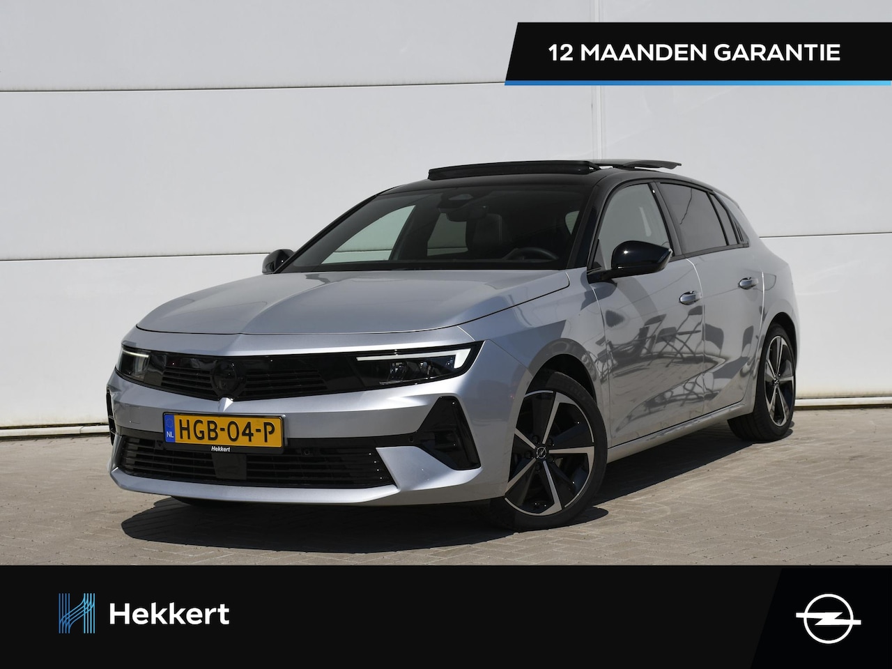 Opel Astra - GS 1.2 Turbo Hybrid 145pk Automaat PANO | 360° CAM. | 17''LM | ADAPT. CC | STOEL/STUURVERW - AutoWereld.nl