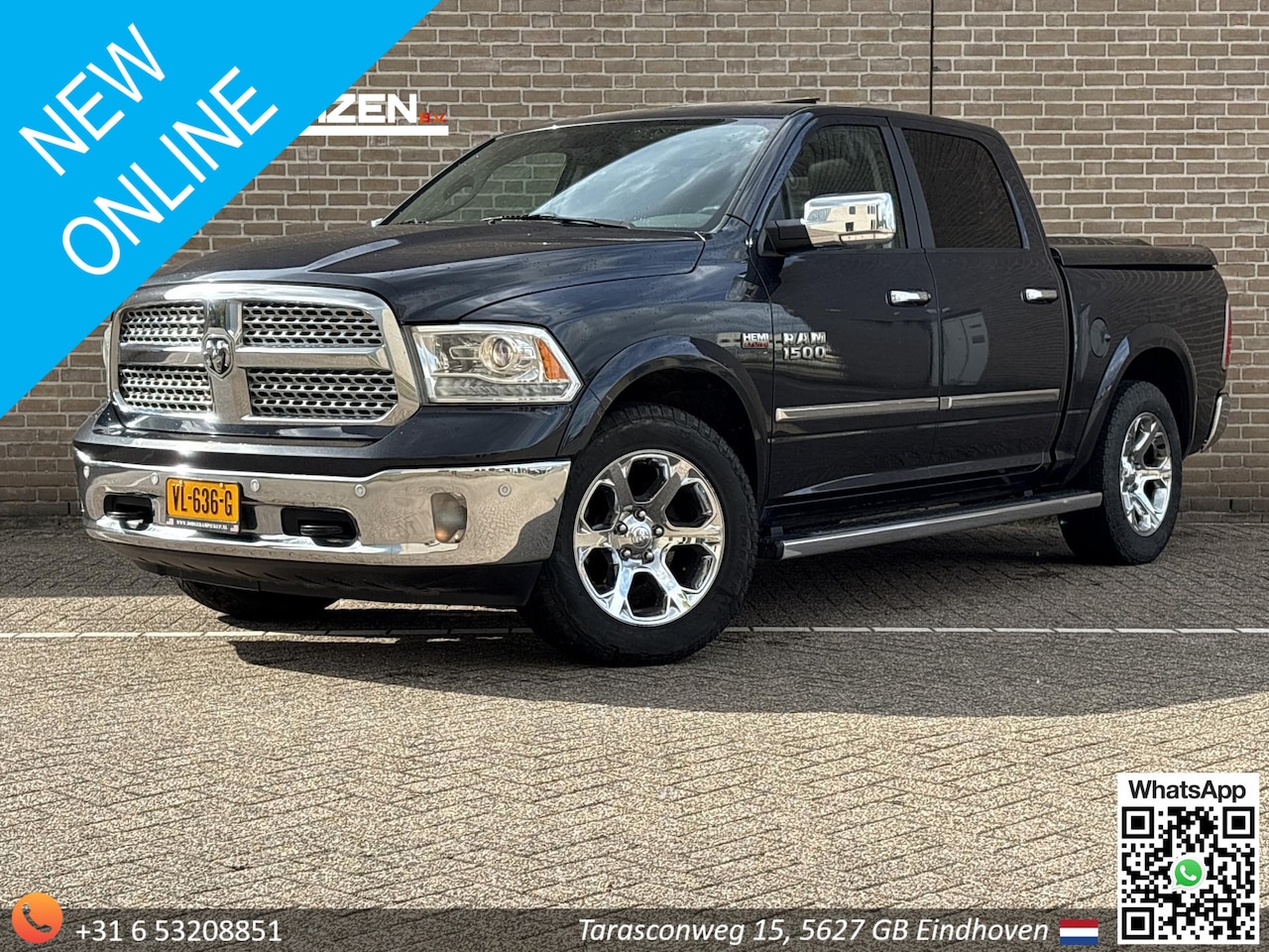 Dodge Ram 1500 - 5.7 V8 Quad Cab 6'4 | € 11.950,- NETTO! | Navi | Climate | Camera | Cruise | - AutoWereld.nl