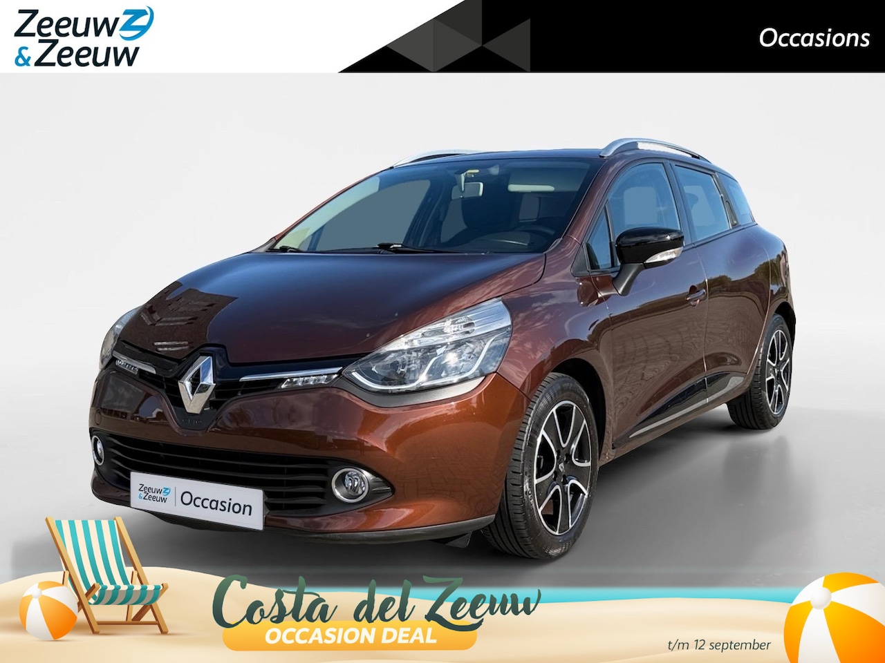 Renault Clio Estate - 90PK TCe Expression | Navi | Armsteun | Bleutooth | Cruise Control | Lichtmetalen Velgen | - AutoWereld.nl