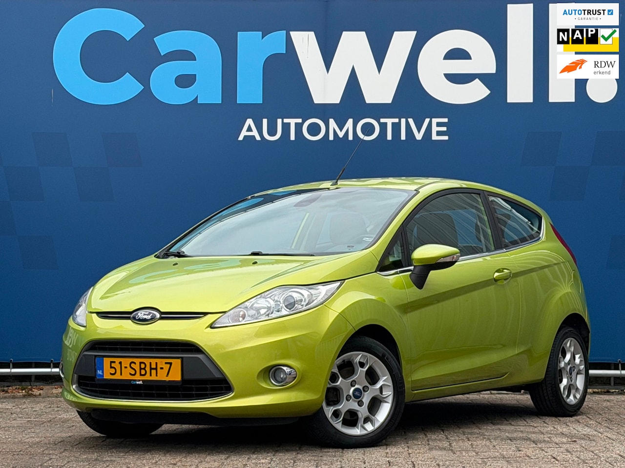 Ford Fiesta - 1.4 Titanium|Distributie VV|NieuweAPK|Climate|Cruise|PDC|Isofix|Bleutooth|LMV|N.A.P|NetteA - AutoWereld.nl