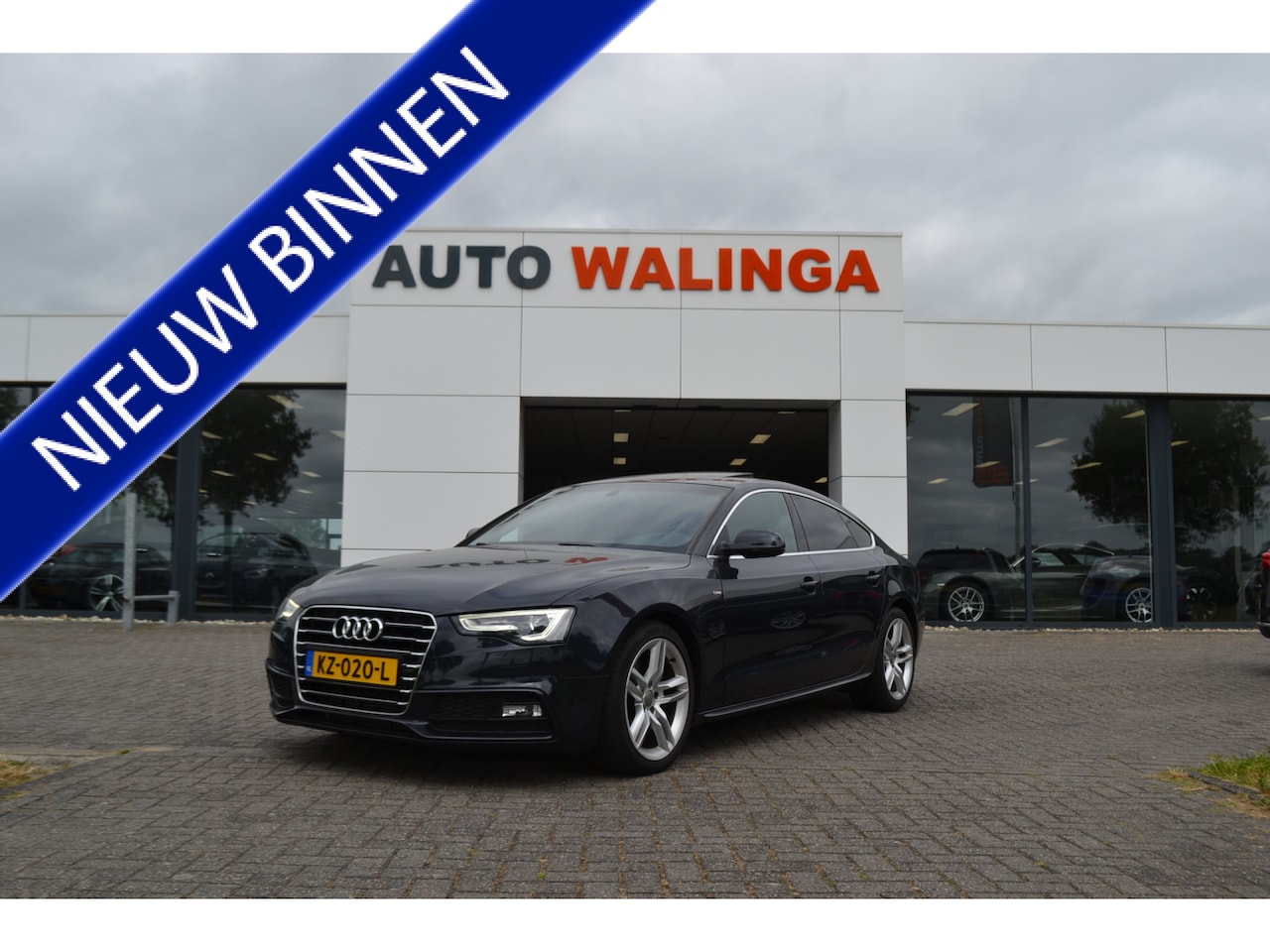 Audi A5 Sportback - 1.8 TFSI S-Line Autom. | Opendak | Sportstoelen | Leer/ Alcantara | Stoelverwarming | NL A - AutoWereld.nl