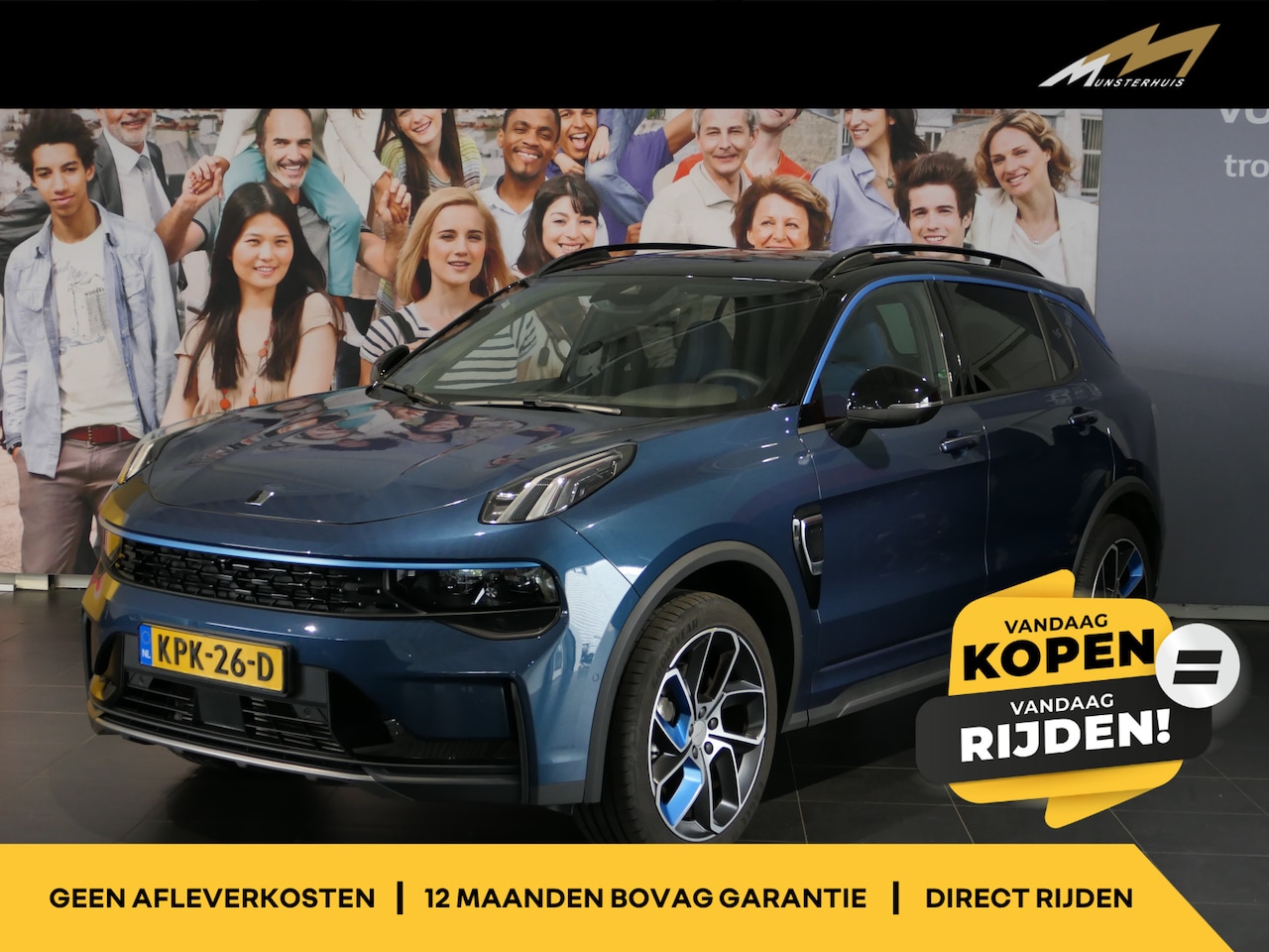 Lynk & Co 01 - 1.5 *1.800kg trekgewicht!* - Zwarte hemel! - 360 Camera - Pano/dak - Adaptive Cruise! - AutoWereld.nl