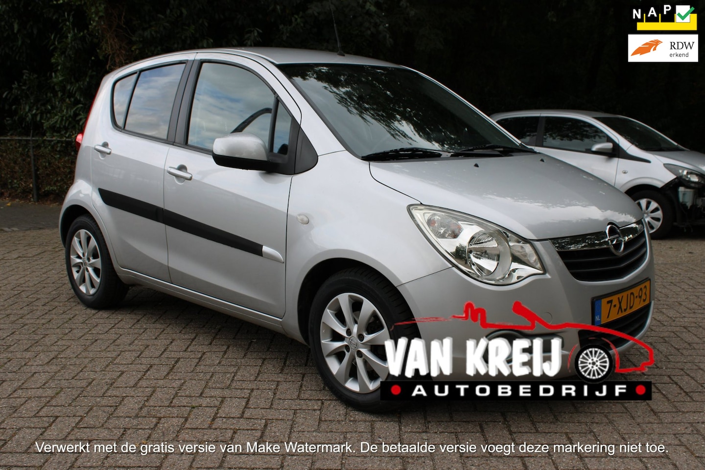 Opel Agila - 1.2 Edition 1.2 Edition, Automaat, Airco, Trekahaak, Nap. - AutoWereld.nl