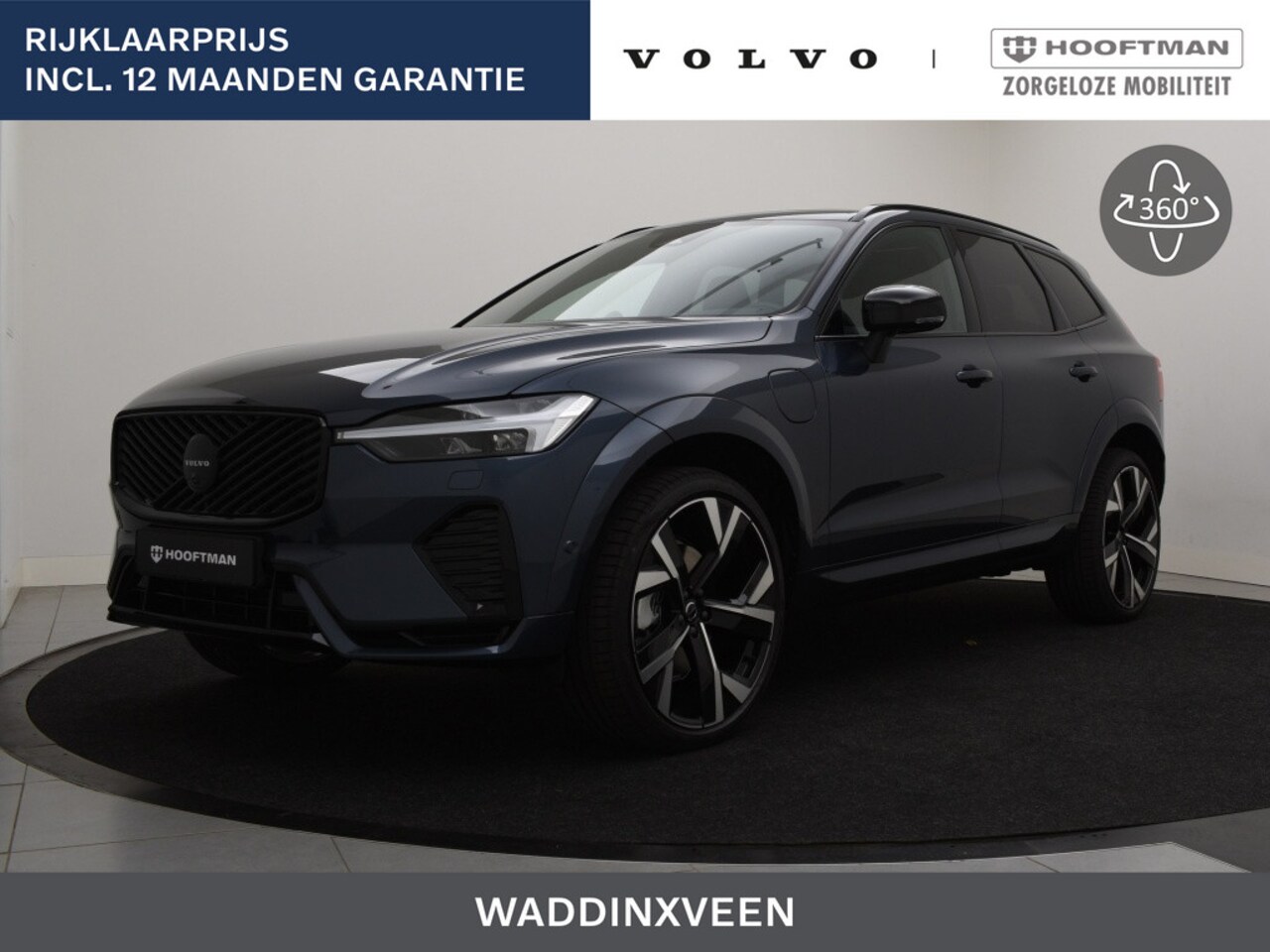 Volvo XC60 - T6 PLUG-IN HYBRID ULTRA BLACK EDITION *FULL OPTIONS* B&W LUCHTVE - AutoWereld.nl