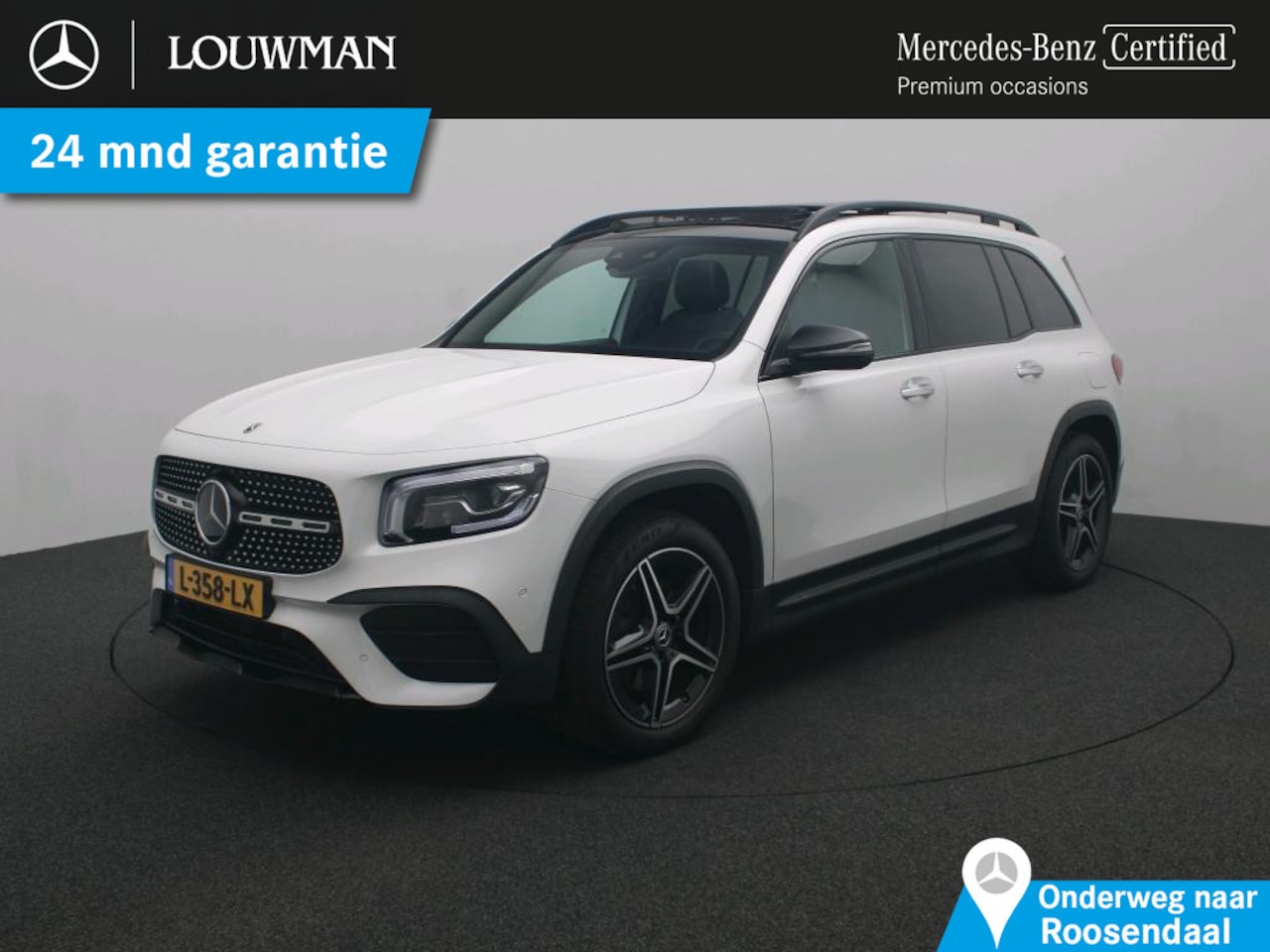 Mercedes-Benz GLB - 200 Business Solution AMG Premium Plus | Trekhaak | AMG Line | Night Pakket | Distronic | - AutoWereld.nl