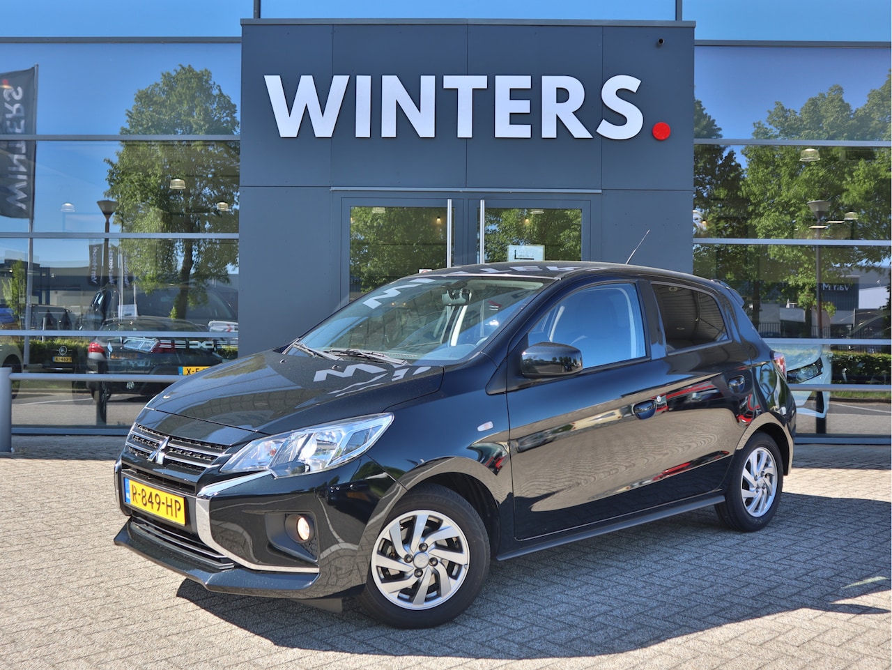 Mitsubishi Space Star - 1.2 Dynamic CVT Automaat 4.877km! | Climatronic | Cr.Control | Bluetooth | USB | Carplay | - AutoWereld.nl