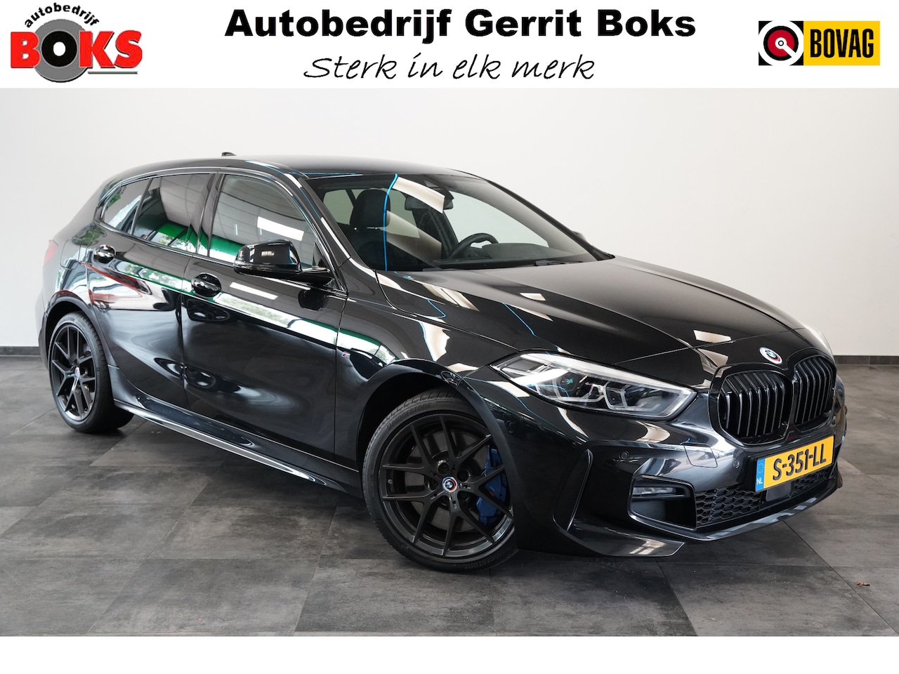 BMW 1-serie - 120i M-Sport Navigatie Full-led 24 Maanden garantie* (Vraag naar de voorwaarden) - AutoWereld.nl