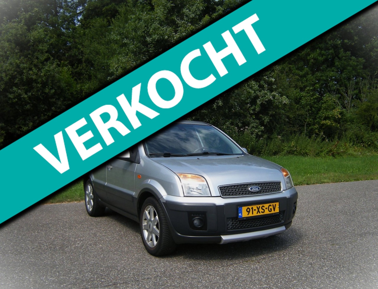 Ford Fusion - 1.6-16V Crossroad . 5 Drs . Airco . Trekhaak . LMV . Elc ramen enz - AutoWereld.nl