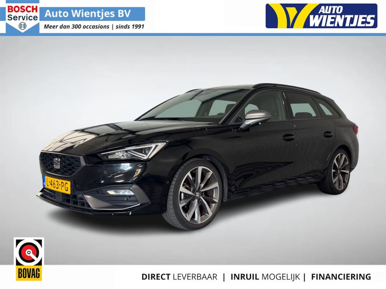 SEAT Leon Sportstourer - 1.5 eTSI DSG | FR Business Intense | Navi | Trekhaak - AutoWereld.nl