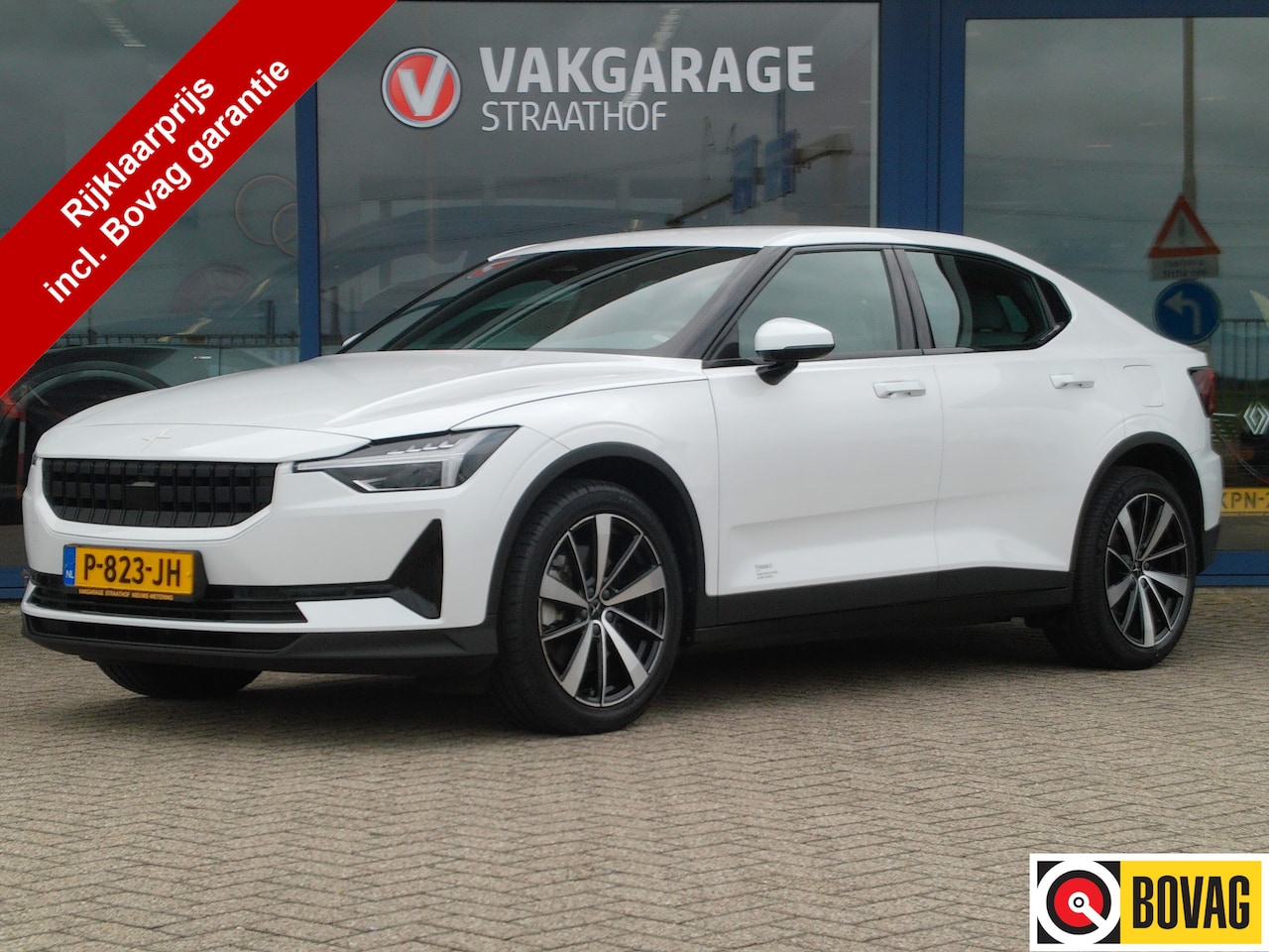 Polestar 2 - Standard Range 63 kWh, SOH 92.1 % / Trekhaak / Carplay + Android Auto / Full LED / Camera - AutoWereld.nl