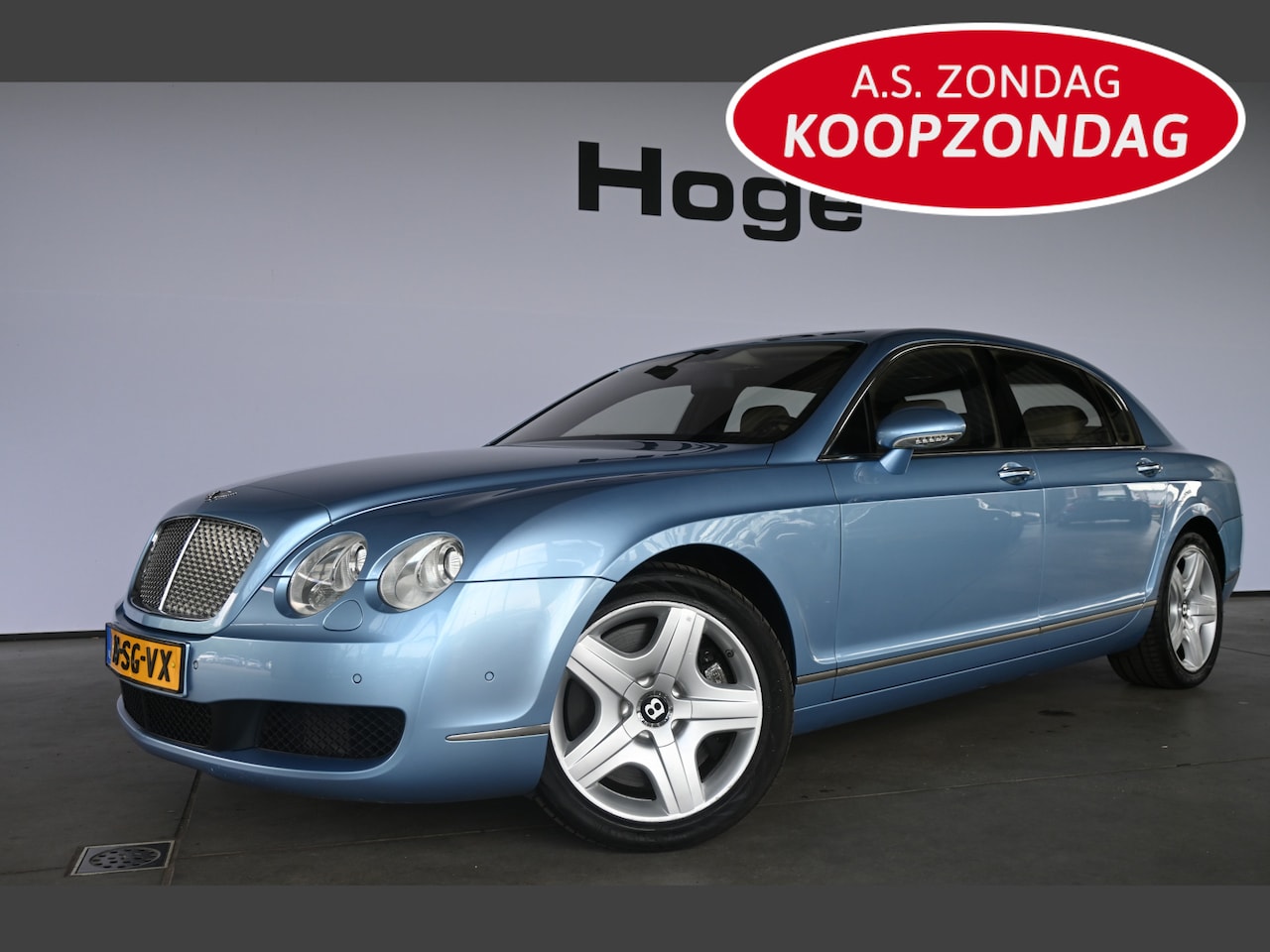 Bentley Continental Flying Spur - 6.0 W12 NAP! Automaat Clima Navigatie Stoelverwarming Inruil Mogelijk! - AutoWereld.nl