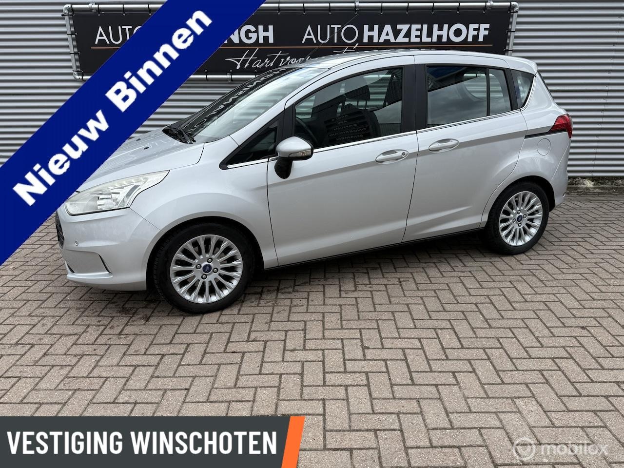 Ford B-Max - 1.0 EcoBoost Titanium als nieuw | Camera | PDC V+A | Navigatie | Cruise | Verwarmde Voorru - AutoWereld.nl