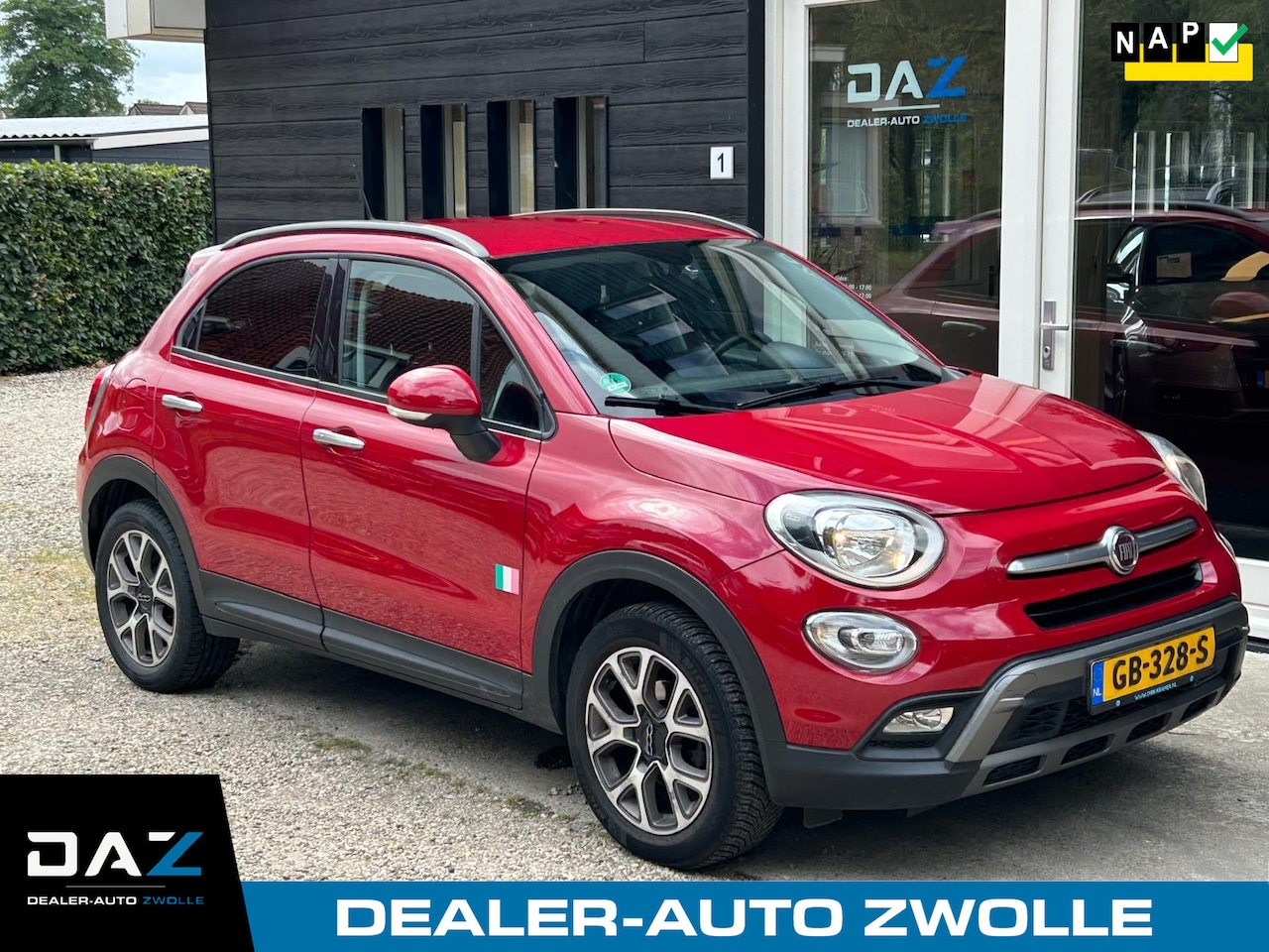 Fiat 500 X Cross - 1.4 Turbo MultiAir Cross Airco/Audio/Cruise/Lm - AutoWereld.nl