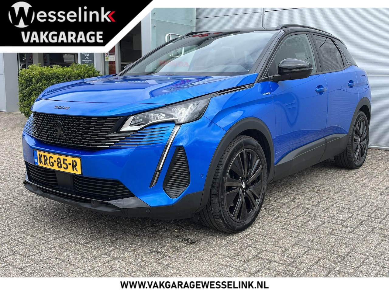 Peugeot 3008 - 1.6 HYbrid 225 GT - Black pack | Ad. Cruise | Nav | Cam - AutoWereld.nl