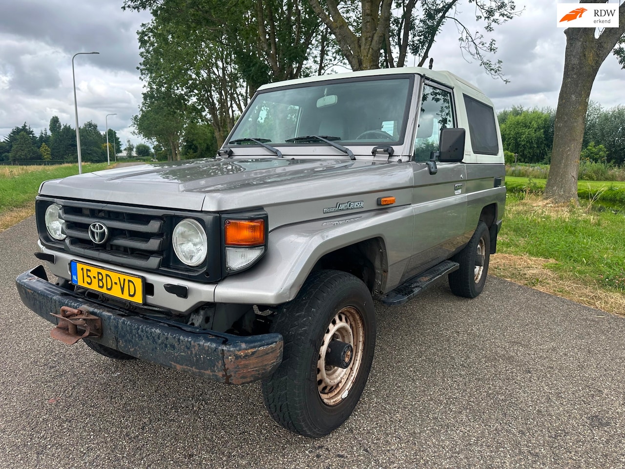 Toyota Land Cruiser 70 - LandCruiser 4.2 LX Blind Van FRP|unieke km|nw apk - AutoWereld.nl
