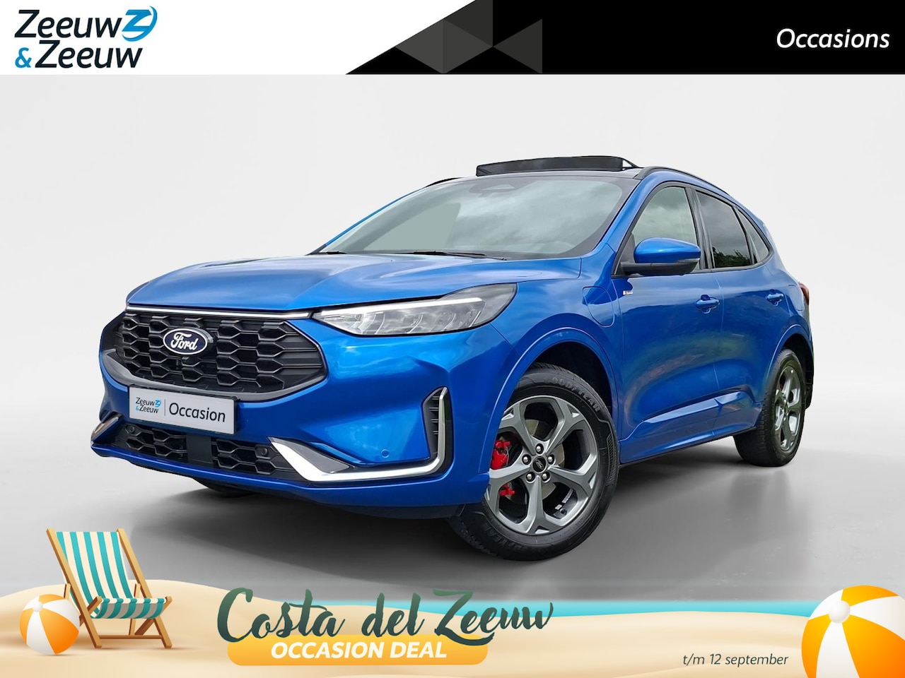 Ford Kuga - 2.5 PHEV ST-Line X 243PK | Panoramadak | Winter Pack | Adaptieve Cruise Control | AGR Stoe - AutoWereld.nl