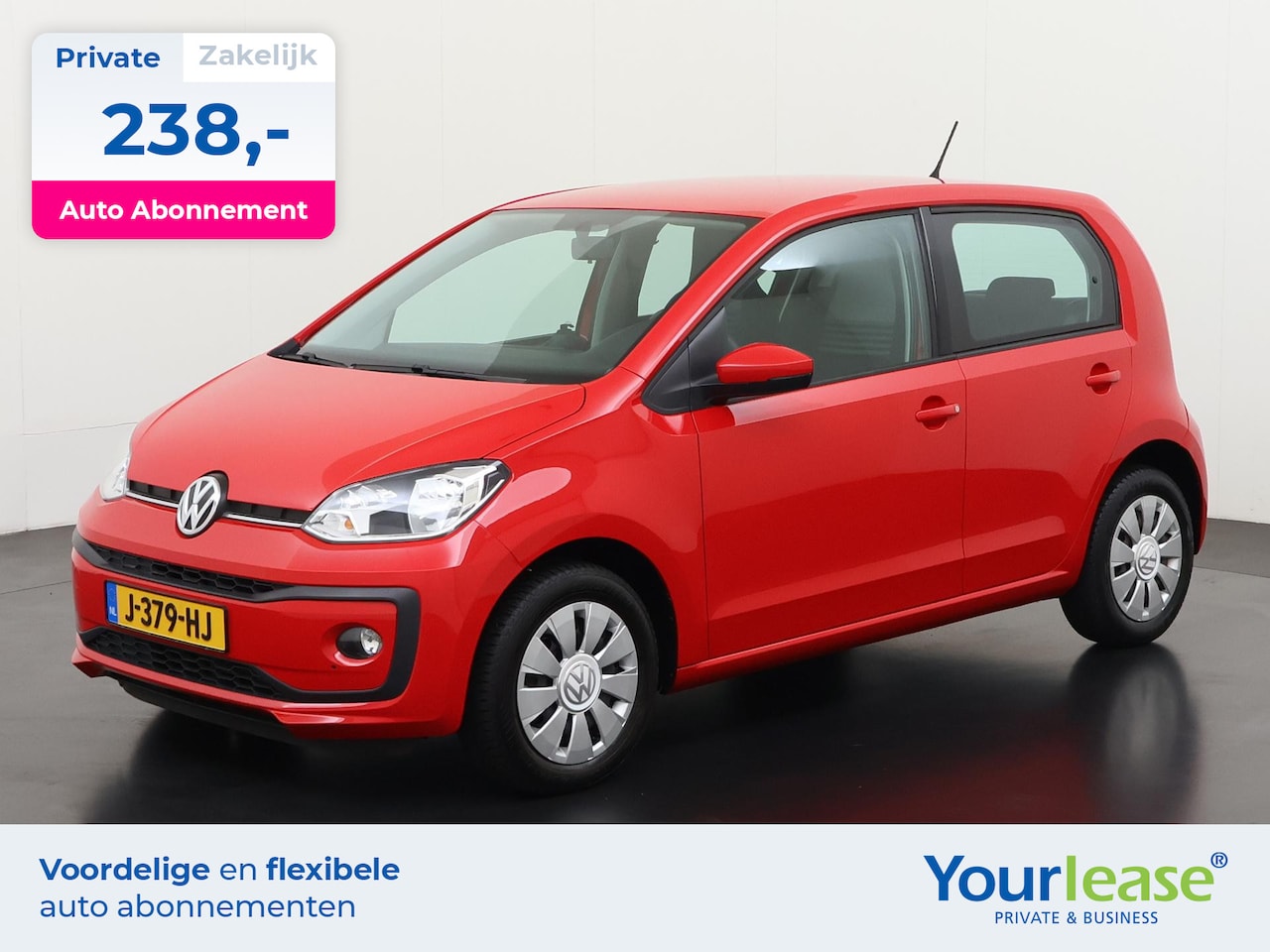 Volkswagen Up! - 1.0 BMT move up! | All-in 238,- Private Lease | Direct uit voorraad - AutoWereld.nl