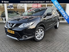 Nissan Qashqai - 1.2 Tekna Automaat, 101906km NAP, Leder, stoelverwarming, 360 camera, Full option