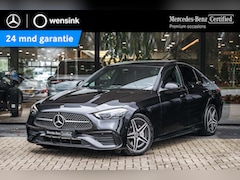 Mercedes-Benz C-klasse - 180 AMG Line | Achteruitrijcamera | Panorama-schuifdak | Sfeerverlichting | Nightpakket |