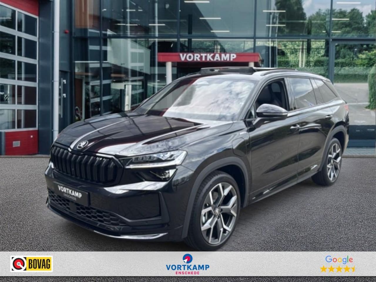Skoda Kodiaq - 1.5 TSI E-HYBRID SPORTLINE FISCAAL LAAG!! TREKHAAK/CAMERA/PANO-DAK/ELEK-KLEP/ACC/MEM/STOEL - AutoWereld.nl
