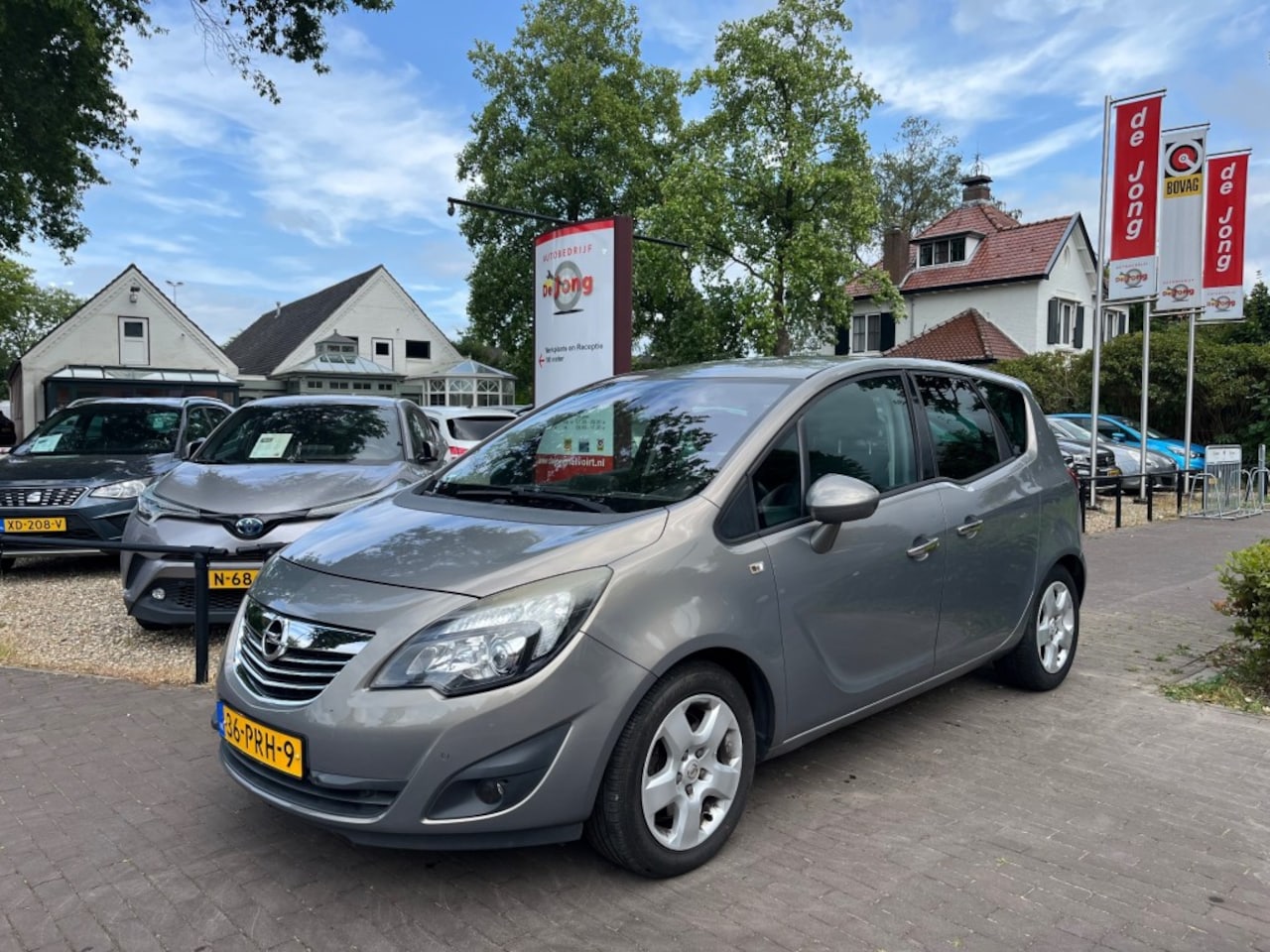 Opel Meriva - 1.4 TURBO COSMO 140PK / CTRUISE CTR. / HALF- LEDER / NAVI / TREKHAAK / PDC. - AutoWereld.nl