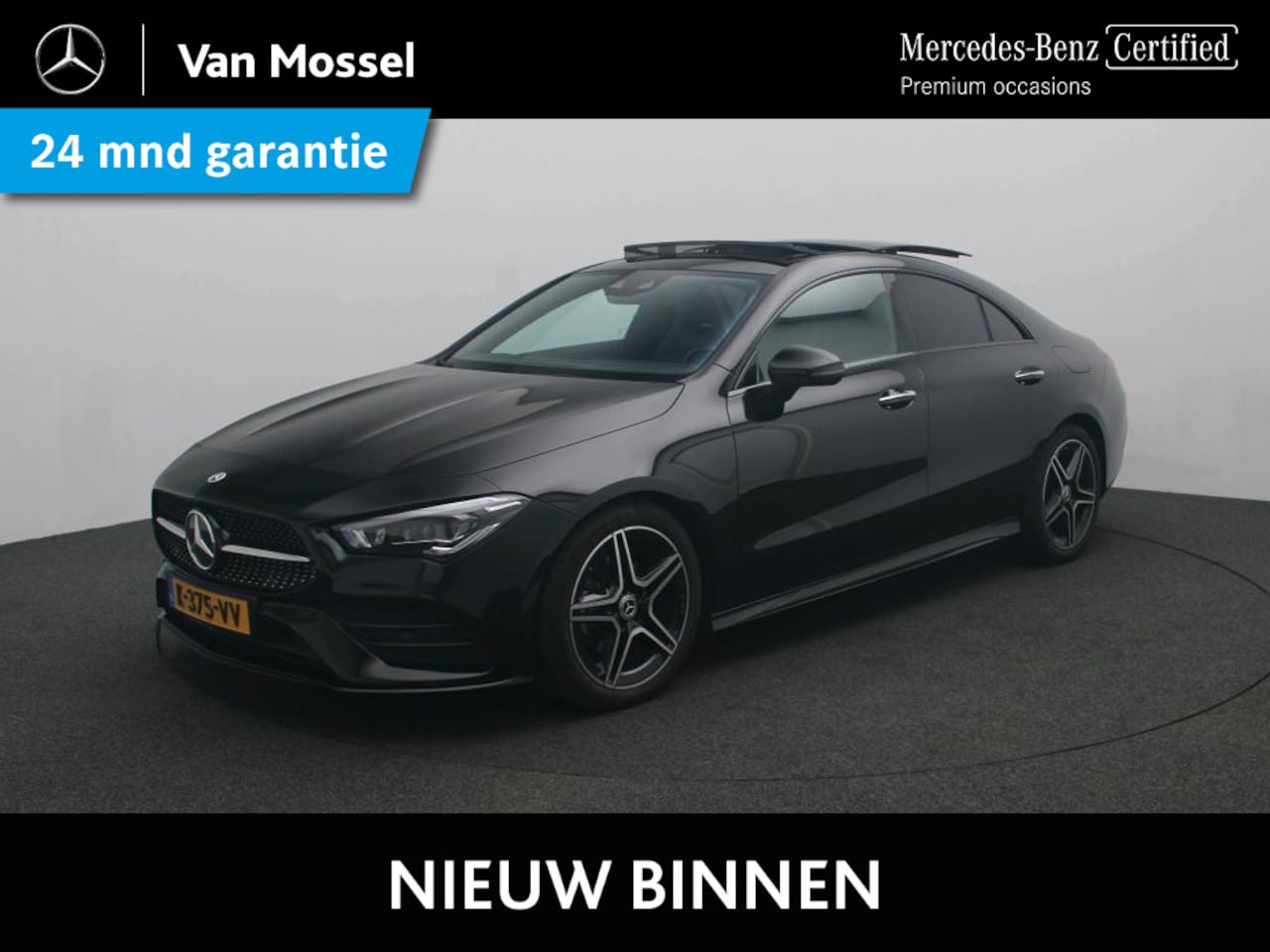 Mercedes-Benz CLA-Klasse - 180 Business Solution AMG / Panoramadak/ Night/ Memory/ Sfeerverlichting/ Keyless/ Multibe - AutoWereld.nl