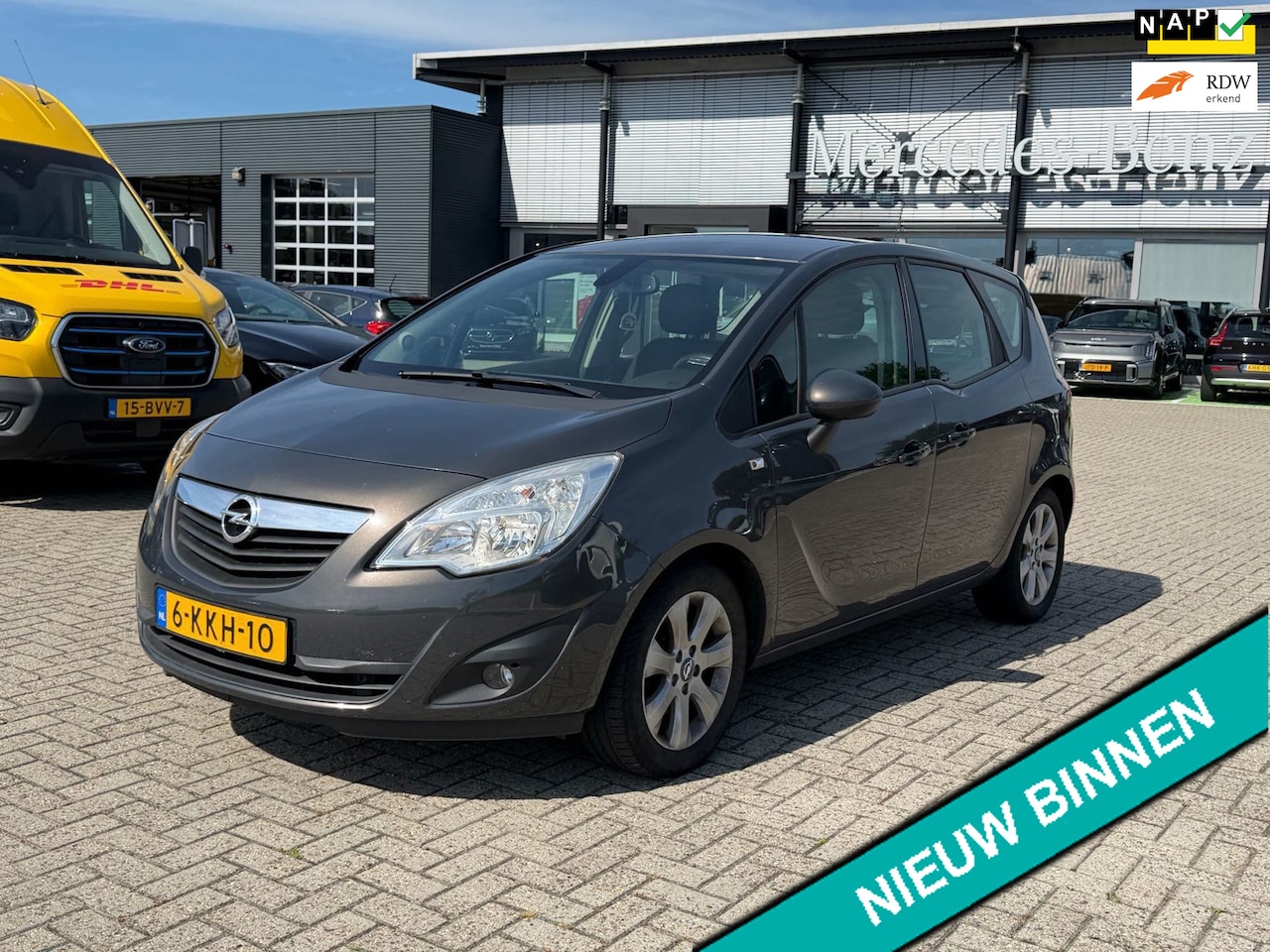 Opel Meriva - 1.4 Turbo Berlin 120pk 2e eig. Airco Cruise Trekhaak Hoge instap - AutoWereld.nl