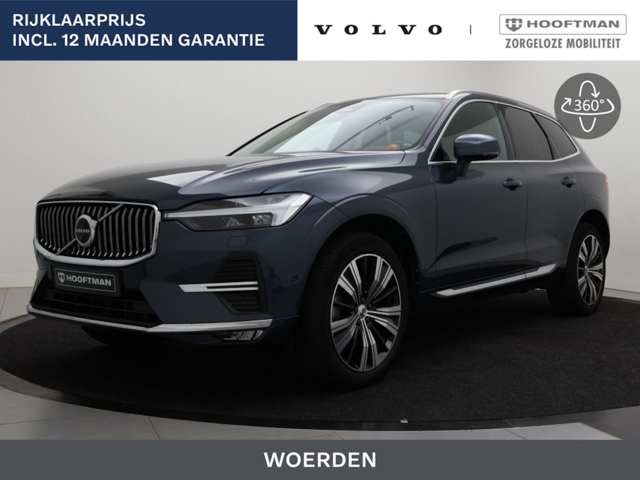 Volvo XC60 - B5 AUT(8) ULTIMATE BRIGHT LUCHTVERING SCHUIFDAK MASSAGE B&W AUDIO TREKHAAK - AutoWereld.nl