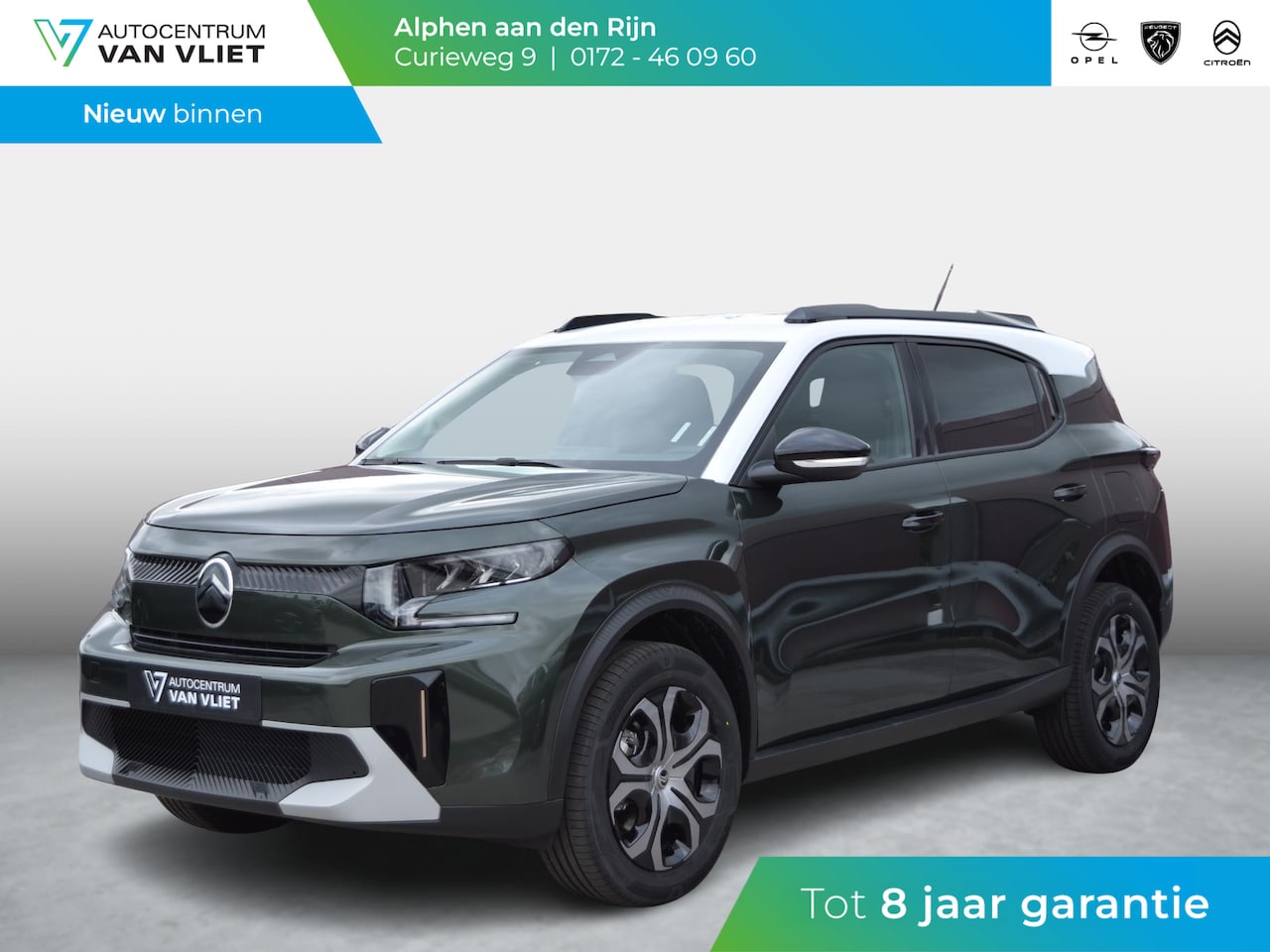 Citroën C3 Aircross - 1.2 Hybrid 145pk Plus | 7 STOELEN | PARKEERSENSOREN MET CAMERA | CLIMATE CONTROL | WIT DAK - AutoWereld.nl