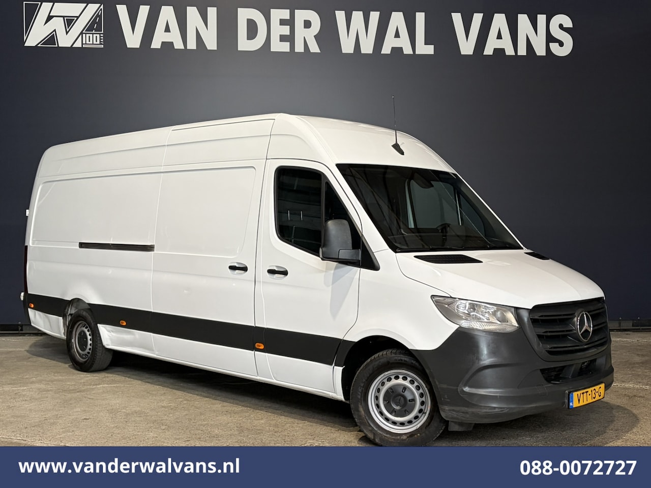 Mercedes-Benz Sprinter - 314 CDI 143pk L3H2 Euro6 Airco | Camera | Apple Carplay Android Auto, 270 Graden Achterdeu - AutoWereld.nl