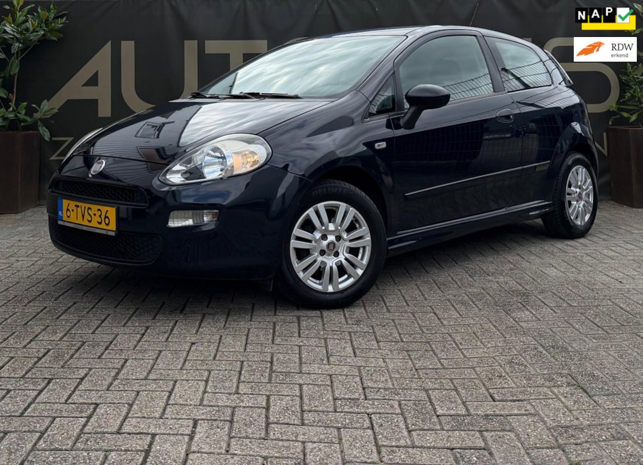 Fiat Punto Evo - 0.9 TwinAir Street*Trekhaak*Airco*Elektr.ramen* - AutoWereld.nl