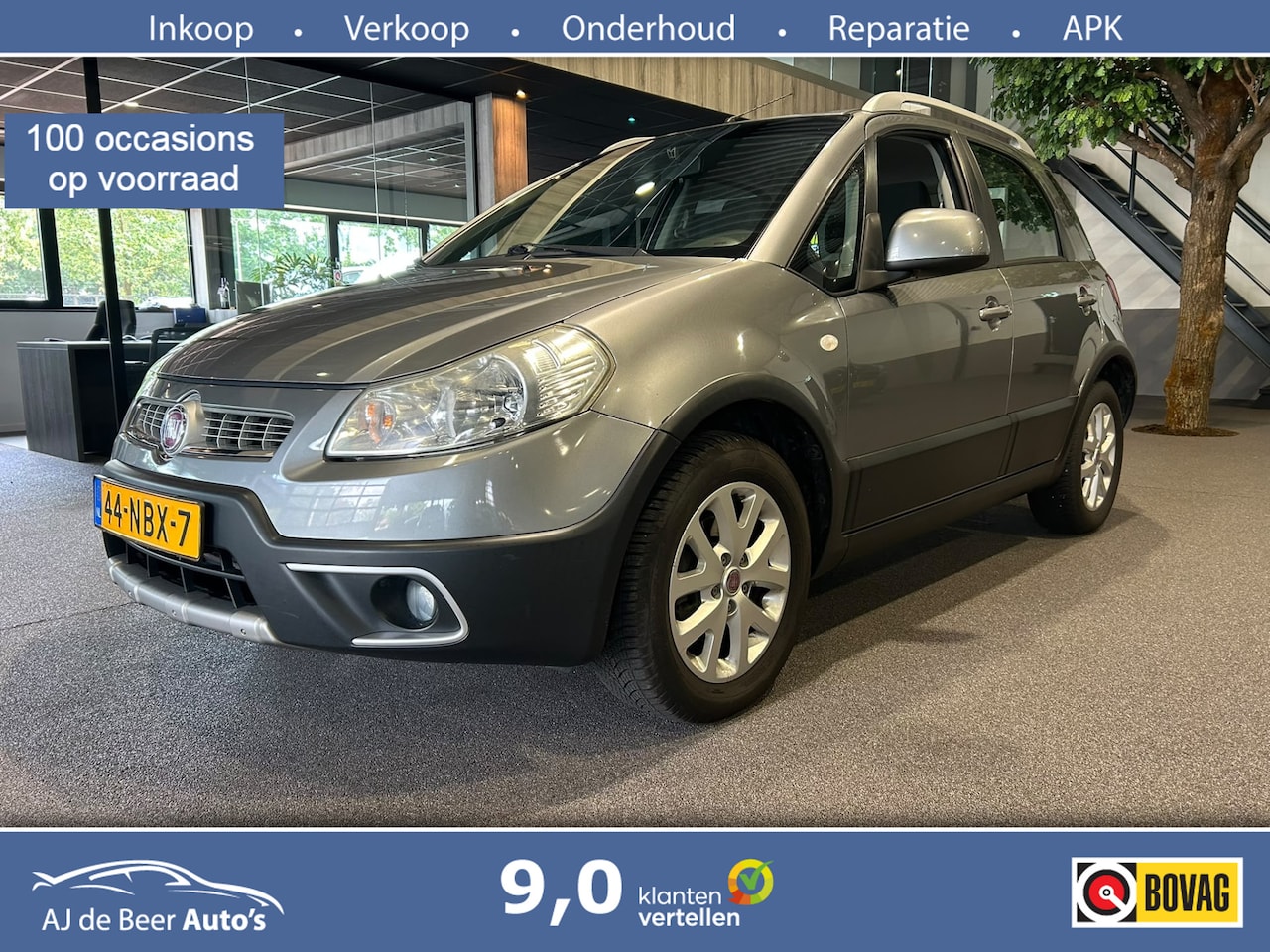 Fiat Sedici - 1.6-16V Emotion Airco | Trekhaak - AutoWereld.nl