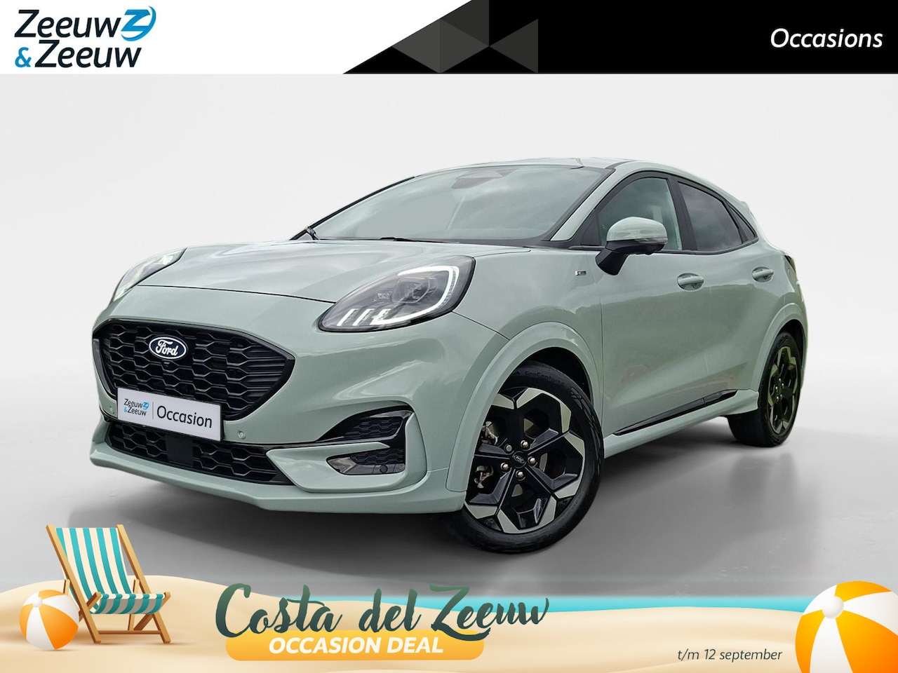 Ford Puma - 1.0 EcoBoost Hybrid ST-Line X Automaat | NL Auto | 1e eigenaar | Winterpack | Driver assis - AutoWereld.nl