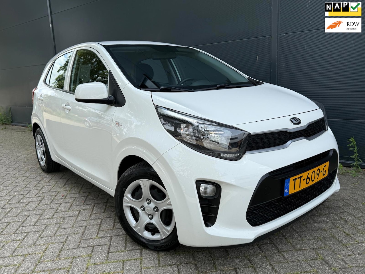 Kia Picanto - 1.0 CVVT EconomyPlusLine/5D/Airco/bleutooth/APK - AutoWereld.nl