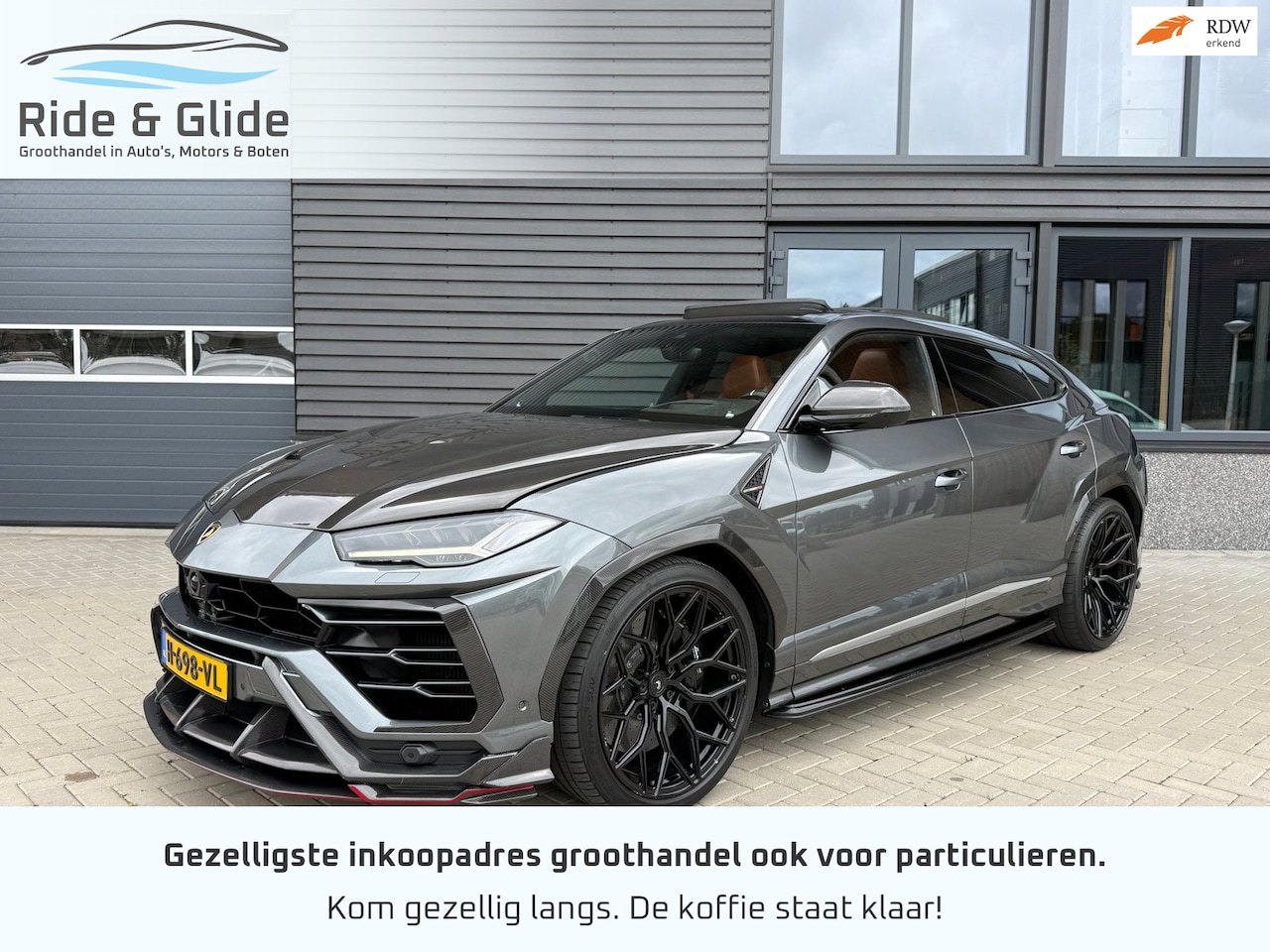 Lamborghini Urus - 4.0 V8 Full option B&O panoramadak ceramiche remmen carbon 98dkm - AutoWereld.nl