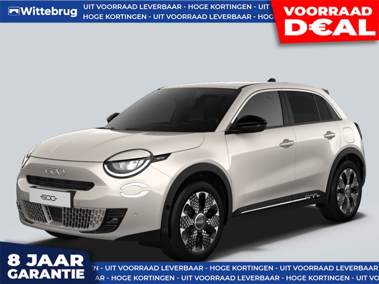 Fiat 600e - La Prima 54 kWh DIRECT RIJDEN - RIJKLAAR - PACK DOLCE VITA - 8 JAAR GARANTIE - AutoWereld.nl